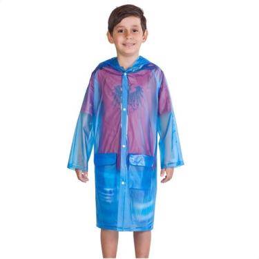 Imagem de Capa De Chuva Menina E Menino Infantil Protege Da Agua Corta Vento - y