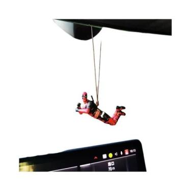 Imagem de Pingente De Carro Deadpool Para Retrovisor, Chave E Mochila, Ornamento