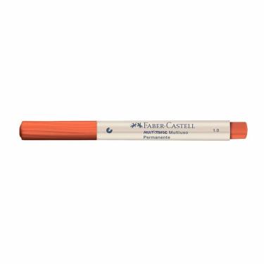 Imagem de Marcador permanente Multimark 1.0mm Laranja Faber-Castell