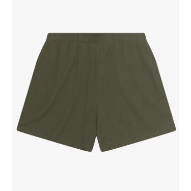 Imagem de Shorts Feminino Plus Size Com Bolsos Secret Glam Verde - Rovitex Plus 