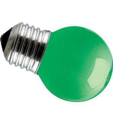 Imagem de Lâmpada Led Bolinha 1W 127V Verde - 11080082 - TASCHIBRA