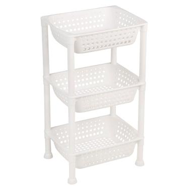 Imagem de Fruteira com 3 Bandejas Branca Ordene