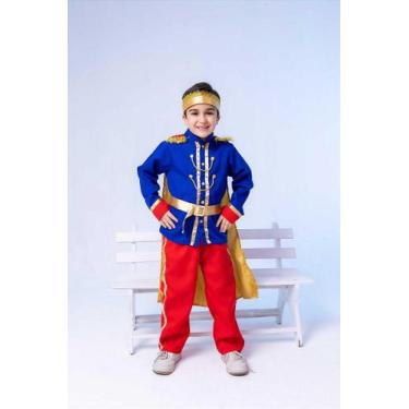Imagem de Fantasia Príncipe Encantado Eric - Fantasia Infantil com Acessórios - 
