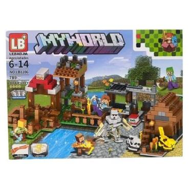 Imagem de Blocos de montar Minecraft My World LB1206 Cidade - Generico