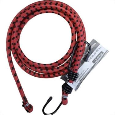 Imagem de Elastico Para Bagageiro Starfer 1,5M Gancho Metal - 5021162 - Kit C/10