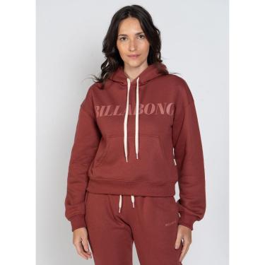 Imagem de Moletom Billabong Fech Palmin Kendall Vinho-Vinho-P-Feminino