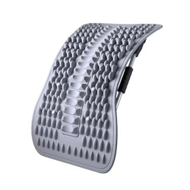 Imagem de Kokiya Suporte para maca de costas, sala de estar, ioga, exercícios em casa, quarto, leve, multifuncional, massagem, quebra-costas, Cinza