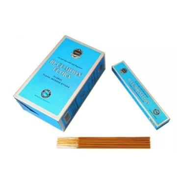 Imagem de Kit 2 Incensos Blue Moon Flora, Aroma de Sândalo e Rosa, 15g, 45 Minutos de Queima