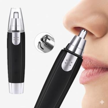 Imagem de Aparador Removedor de Pelos Elétrico/Portátil para Nariz/Orelha/Rosto/Depilador Facial ®MaiXpro