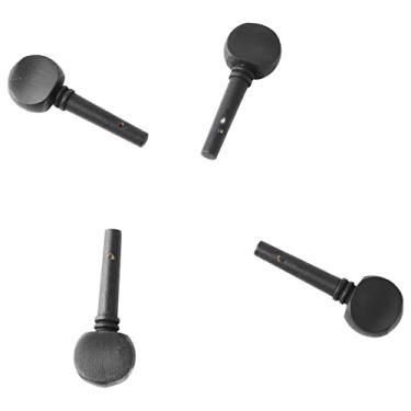 Imagem de Domary Peg de Afinação de Violino Portátil, Substituição de Madeira Preta para Acessórios de Violino (M00591)