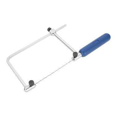 Imagem de RiToEasysports Moldura de Serra de Joias, Ferramenta de Corte Ajustável Com 6 Lâminas de Serra Espiral, Aço de Alto Carbono para Artesanato Em Madeira de Metal ASB400 (ASB500)