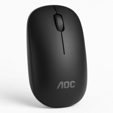 Imagem de Mouse Sem Fio 2.4GHz 1200 DPI Óptico Ergonômico Portátil Preto USB Plug & Play – Design Compacto e Confortável