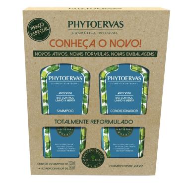 Imagem de Kit Phytoervas Shampoo Anticaspa 250ml + Condicionador Anticaspa 250ml