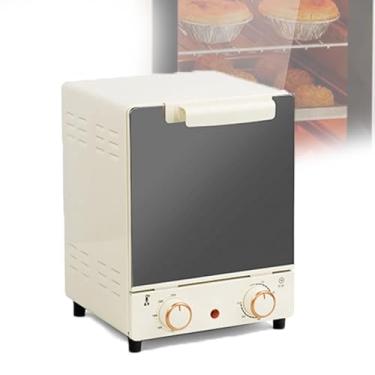 Imagem de Fritadeira Elétrica Multifuncional de 750W, Forno de 3 Camadas com Capacidade de 15L, Controle com Dois Botões, Faixa de Temperatura de 70 a 250°C