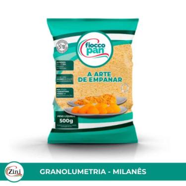 Imagem de Fioccopan Milanês 500g  Empanamento Profissional e Economia de Óleo. -