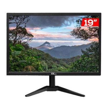Imagem de Monitor LED Vxpro 19" Pol VX190X, Full HD, 75Hz, Bivolt,, HDMI e VGA