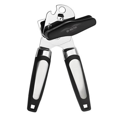 Imagem de Abridor De Lata Manual 3 Em 1 Alças Ergonômicas Seguro Fácil