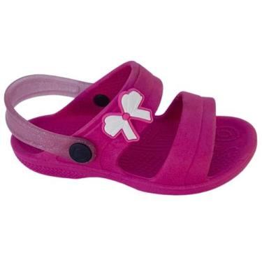 Imagem de Sandália Feminina Infantil Papete Menina Chinelo Blogueirinha Babuche 