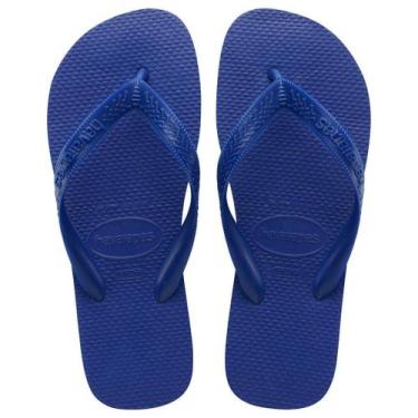 Imagem de Chinelo de Dedo Clássico Casual Confortável Havaianas, Azul naval, 39