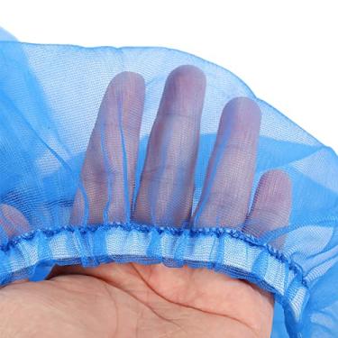 Imagem de Ymiko Acessórios para Gaiola de Pássaros, Apanhador de Sementes de Gaiola de Pássaro Com Opções para Se Adequar à Sua Decoração de Casa 1pc Capa de de Apenas Acessórios de de Periquito para (Azul)