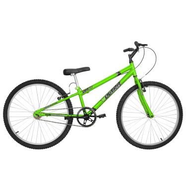 Imagem de Bicicleta de Passeio Ultra Bikes Esporte Rebaixada Aro 26 Reforçada Freio V-Brake Sem Marcha Verde Kw