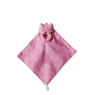 Imagem de Naninha Bebê Premium 100 Algodão Com Prendedor de Chupeta - Enxoval 2 