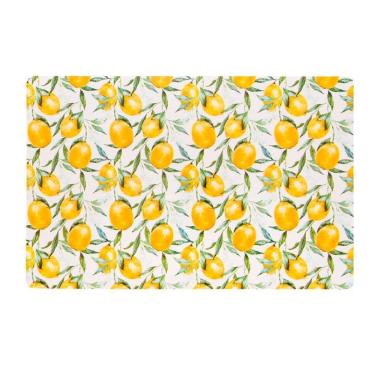 Imagem de Jogo Americano Copa E Cia 6 Peças Pvc Print Lemon