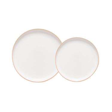 Imagem de Jogo Copa E Cia 8 Peças Vivant Em Cerâmica Off-white