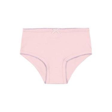Imagem de Calcinha infantil menina em cotton Brandili, M, Rosa