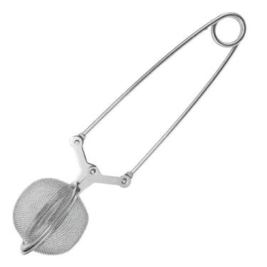 Imagem de Infusor de Chá em Aço Inoxidável Premium, Pinça para Ervas e Especiarias, Coador com Malha Fina, Coa e Peneira Todos os Tipos de Chá – Durável, Prático e Fácil de Limpar