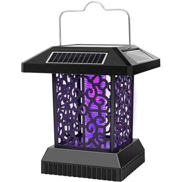 Imagem de Lâmpada Solar Do Assassino Do Mosquito, Anti Lâmpada Elétrica Recarregável Do Assassino Do Mosquito De Moskito Com Painel Solar Exterior E Lâmpada Usada Interna Do Usb, 1