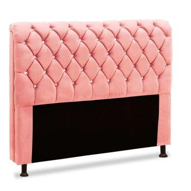 Imagem de Cabeceira Fernanda 1,95 Para Cama Box King Size Rose Luxor