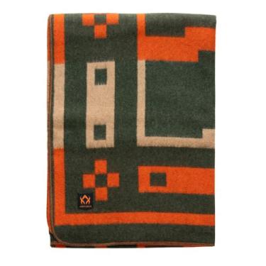 Imagem de Arcturus Cobertor de lã Rainier - 2 kg quente, pesado, lavável, grande | Ótimo para acampar, ao ar livre, kits de sobrevivência e emergência (pinheiro solitário)