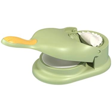 Imagem de byepica Moldes de Bolinho de Massa fáceis e manuais – Máquina de fazer bolinhos para refeições caseiras, 2 em 1 para fazer bolinhos de massa