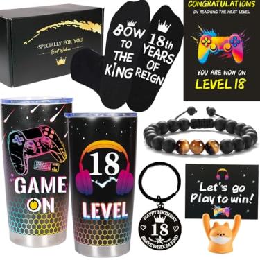 Imagem de Carselage Presentes para meninos de 18 anos, decorações de aniversário de 18 anos para filho, presentes de jogador para adolescente, presente de Natal para crianças, sobrinho, neto, irmão