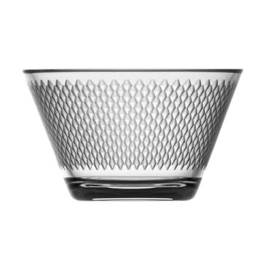 Imagem de Genérico Conjunto de Bowls em Vidro com Padrão Zig Zag, Transparente, 6 Peças