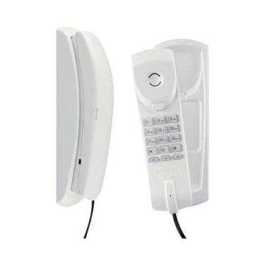 Imagem de Telefone De Mesa e Parede TC 20 Branco - Intelbras, Cinza Ártico
