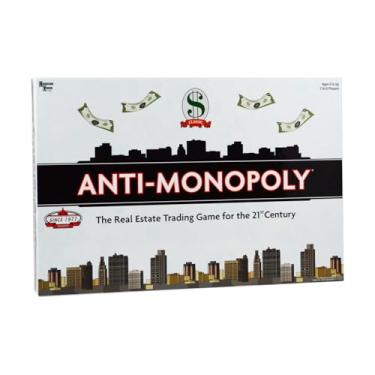 Imagem de University Games Anti-Monopoly - Fresh Twist on the Classic Real Estate Game for 2-4 Players, Ages 8 and Up