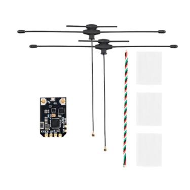 Imagem de Radiomaster XR3 2.4GHz 900Mhz Dual-Band Nano Multi-Frequency ExpressLRS Receiver (2 x Dual-Band Antenna)