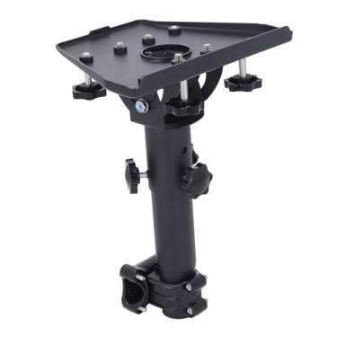 Imagem de Hyuduo Kit de Montagem Em Poste de Inclinação Ajustável para Antena, Rotação de 360° e Inclinação de 160°, Suporte de Aço Inoxidável/alumínio para Iates Motorhomes, Suporta 500 Libras