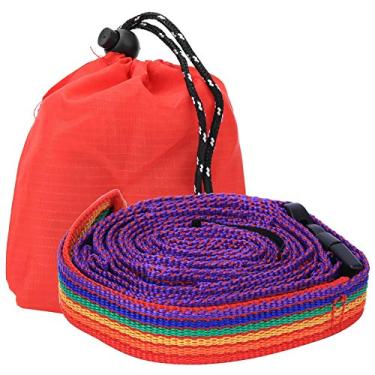 Imagem de Varal para pendurar ao ar livre com bolsa de armazenamento para acampamento, viagem, corda de secagem portátil na praia para lavanderia, chuveiro, organização de equipamentos