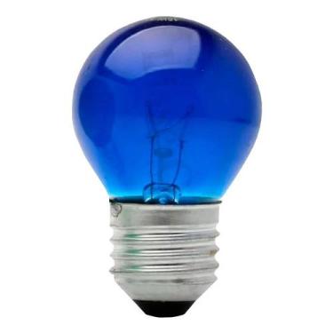 Imagem de Lâmpada Decorativa Leitosa 40w Sadokin Cor Azul E2740w220v