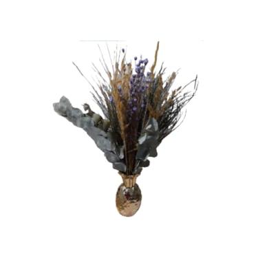 Imagem de Buquê De Eucalipto – Arranjo Floral Seco, Adequado Para Presentes, DecoraçãO De Interiores E Arranjos De Mesa(LILAS)