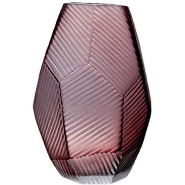 Imagem de Vaso de vidro para vaso de flores, artesanato, planta hidropônica, pote de decoração de escritório doméstico (tamanho: 25 * 15,5 cm) para decoração de centro de casa e escritório (tamanho: 25 * 15,5