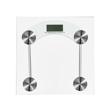 Imagem de Balança Digital De Banheiro Corporal Peso 180Kg Vidro - Mbfit