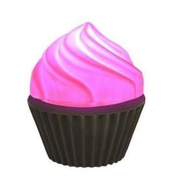 Imagem de Luminaria Abajur Bivolt - Cupcake Rosa