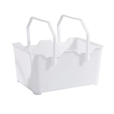 Imagem de YWJLQH Balde de Gelo Portátil de Grande Capacidade com Alça, Suporte para Bebidas, Ideal para Festas em Hotéis, Bares de Coquetéis E Champanhe, branco, Tamanho real