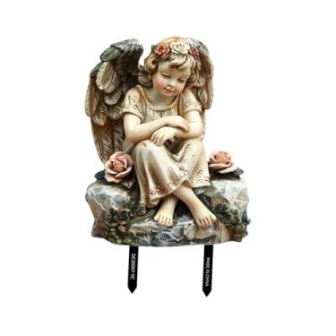 Imagem de ＡＷＨＡＯ Estaca Decorativa para Jardim, Ideal para Meninas, Decoração de Vasos de Flores, Painel Plano 2D para Bonsai, Caminhos Externos E Decoração para Ambie, Estilo a, Tamanho real