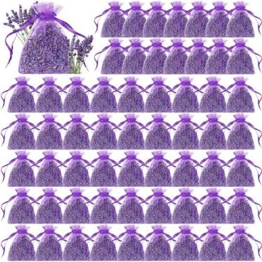 Imagem de Saquetas Reginary Lavender, sachê de flores secas, pacote com 60