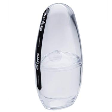 Imagem de Porta Escova Spoom Com Tampa Cristal - 20858-0009 - Coza